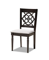 Alma Modern and Contemporary Fabric Upholstered 5 Piece Dining Set
