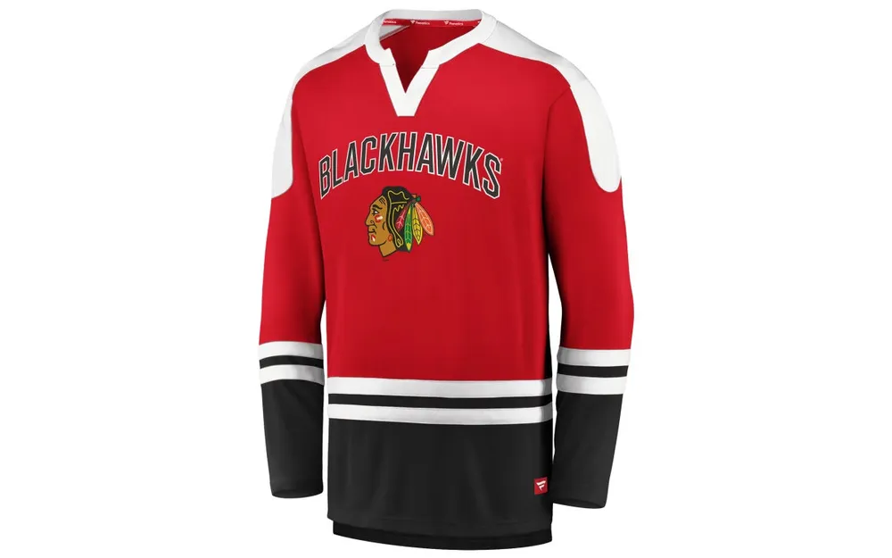 Majestic Men's Chicago Blackhawks Slapshot Crew Shirt