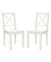 Silio X-Back Dining Chair, Set of 2