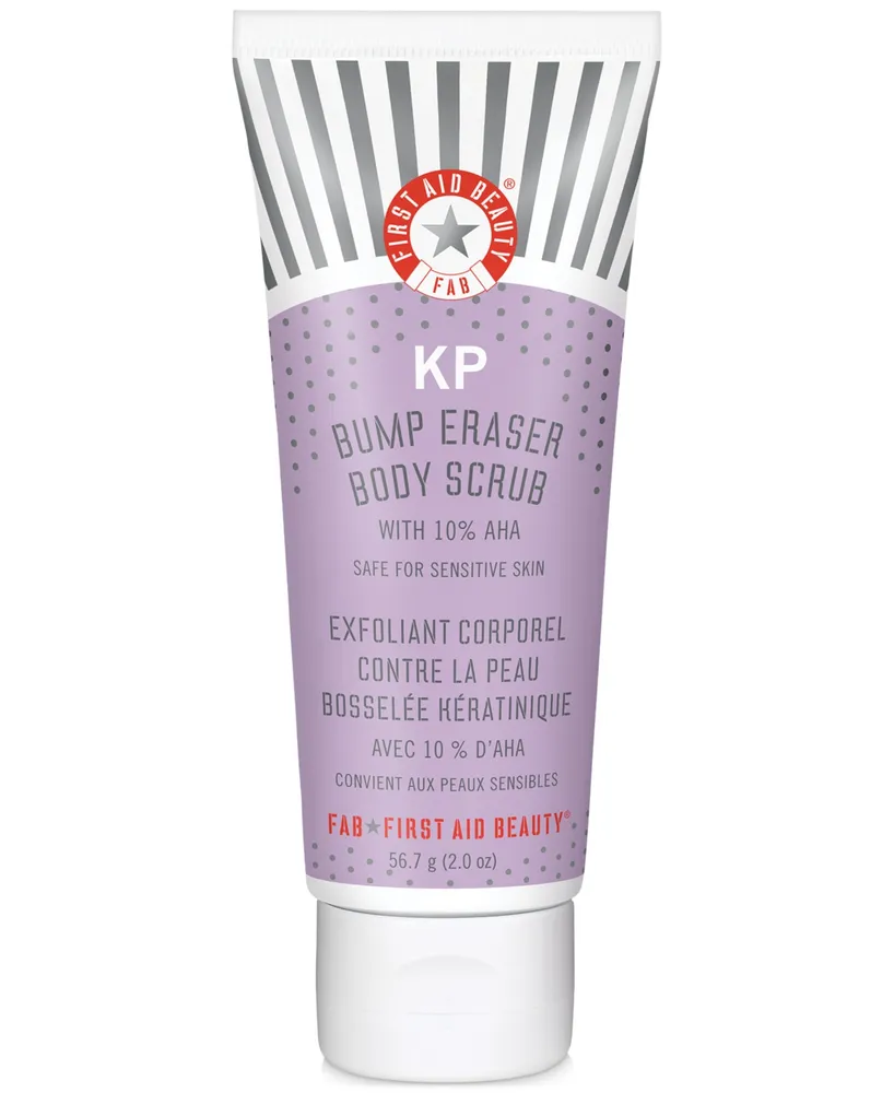 First Aid Beauty Kp Bump Eraser Body Scrub w. 10% Aha, 2-oz.