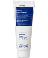 Free Greek Yoghurt Foaming Cleanser deluxe sample with any $30 Korres purchase!