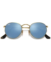 Ray-Ban Sunglasses, RB3447N Round Flat Lenses