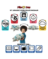 Pillow Pets National Boardcasting Company Universal Jurassic World Blue Stuffed Animal Plush Toy