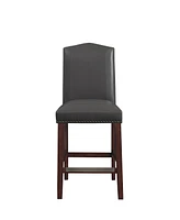 Carteret Leather Counter Stool