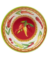 Certified Red Hot 5 Piece Melamine Salad/Serving Set