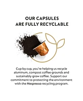 Nespresso Capsules OriginalLine, Vienna Linizio Lungo, Mild Roast Coffee, 50-Count Coffee Pods