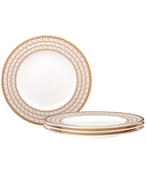 Noritake Crochet Set of 4 Accent Plates, 9 3/4"