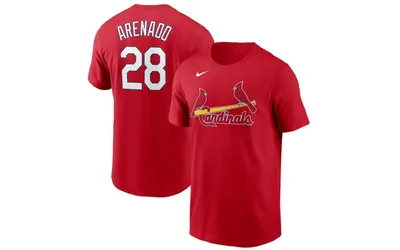 Nike Men's St. Louis Cardinals Name and Number Player T-Shirt - Nolan Arenado