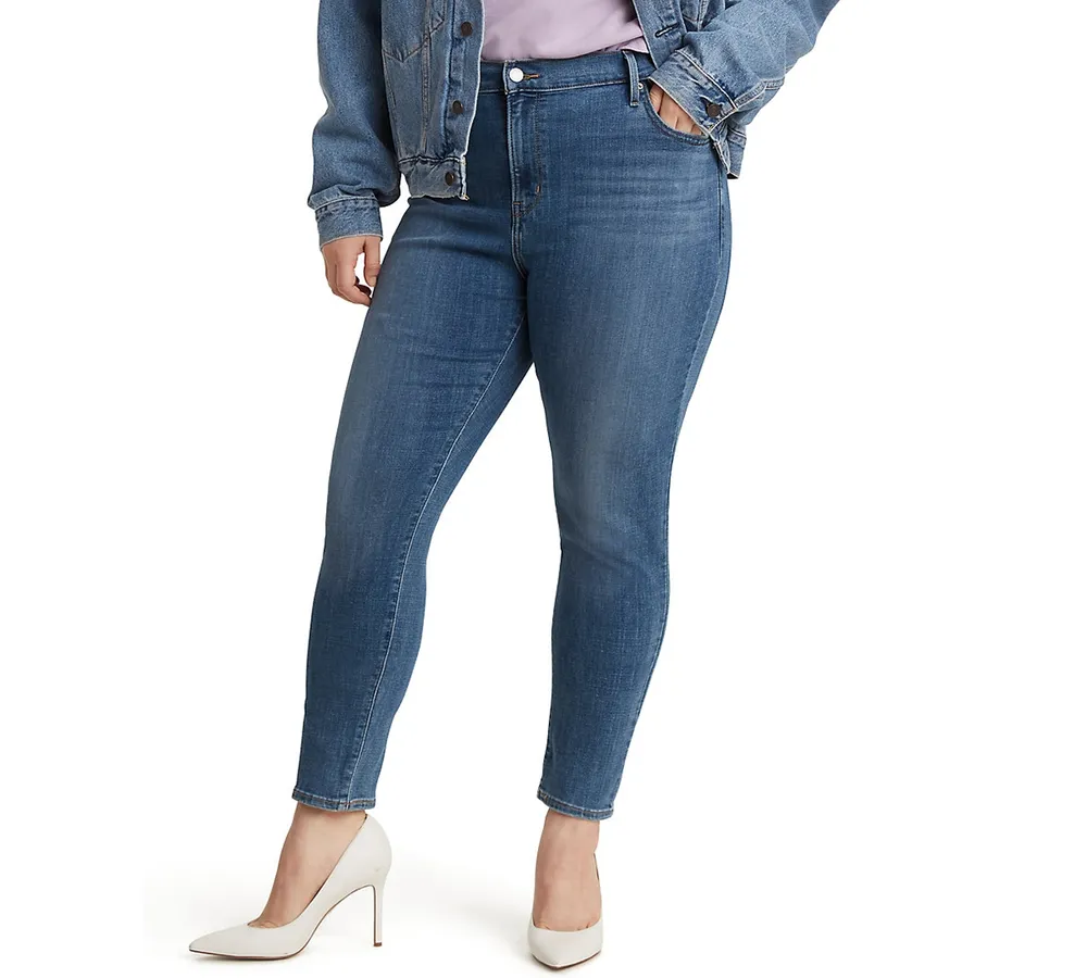 Levi's Trendy Plus 721 High-Rise Skinny Jeans