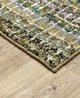 Oriental Weavers Atlas 747 2'3" x 8' Runner Area Rug