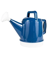 Bloem Deluxe Plastic Watering Can, Classic Blue, 2.5 Gallon