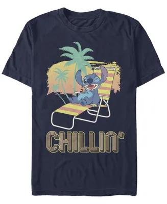 Men's Lilo Stitch Chillin Short Sleeve T-shirt