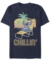 Men's Lilo Stitch Stitch Chillin Short Sleeve T-shirt