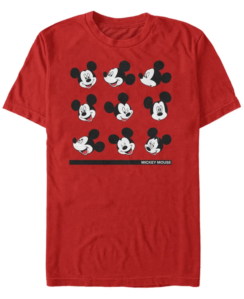 Men's Mickey Classic Expressions Short Sleeve T-shirt