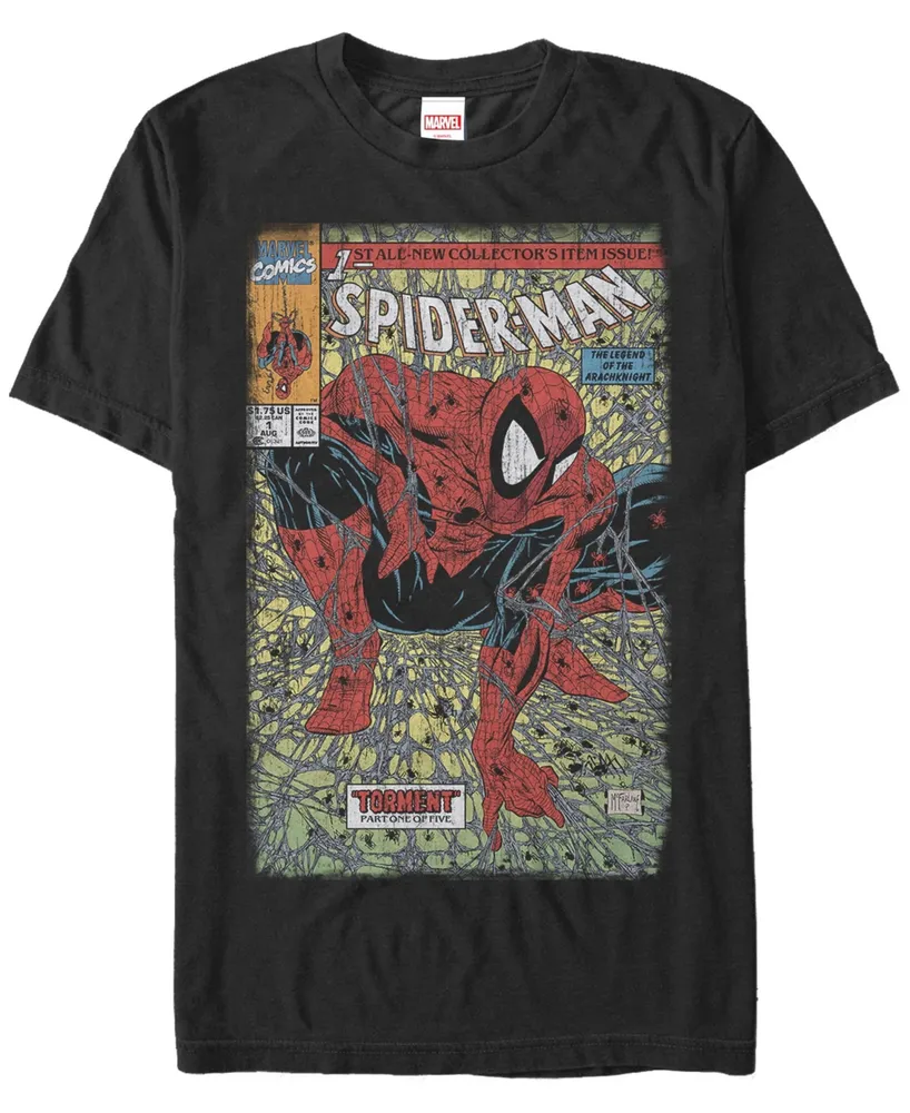 Fifth Sun Men's Spider Torment Short Sleeve Crew T-shirt