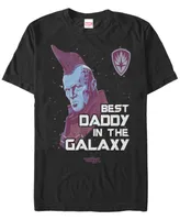 Fifth Sun Men's Space Dad Short Sleeve Crew T-shirt