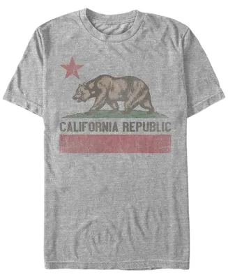 Fifth Sun Men's Republic Bear Short Sleeve Crew T-shirt
