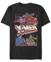 Fifth Sun Men's X-Men Arcade Fight Short Sleeve Crew T-shirt