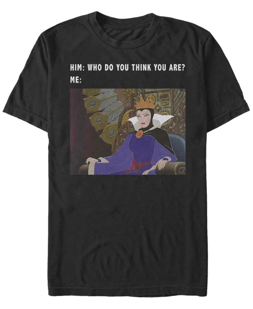 Fifth Sun Men's Evil Queen Meme Short Sleeve Crew T-shirt