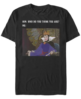 Fifth Sun Men's Evil Queen Meme Short Sleeve Crew T-shirt