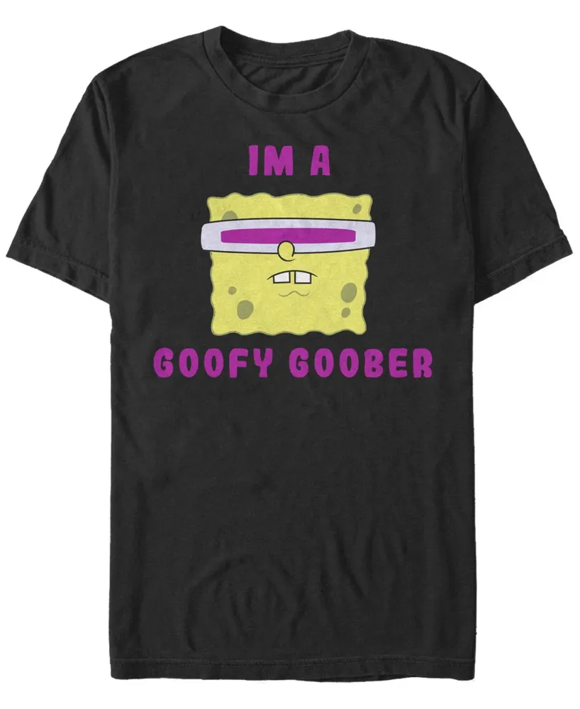Fifth Sun Men's Goober SpongeBob Short Sleeve Crew T-shirt