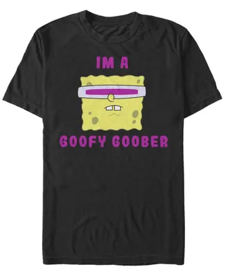 Fifth Sun Men's Goober SpongeBob Short Sleeve Crew T-shirt