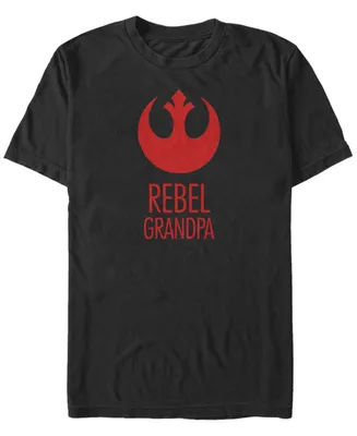 Fifth Sun Men's Rebel Grandpa Short Sleeve Crew T-shirt