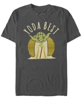 Fifth Sun Men's Best Yoda Says Short Sleeve Crew T-shirt