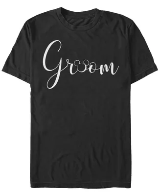 Fifth Sun Men's Disney Groom Short Sleeve Crew T-shirt