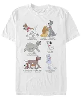 Fifth Sun Men's Dog Breeds Short Sleeve Crew T-shirt