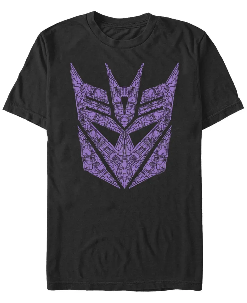 Fifth Sun Men's Detail Decepticon Short Sleeve Crew T-shirt