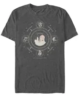 Fifth Sun Men's Celestial Houses Short Sleeve Crew T-shirt