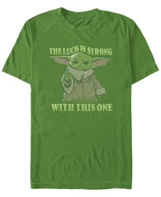 Fifth Sun Men's Strong The Luck Short Sleeve Crew T-shirt
