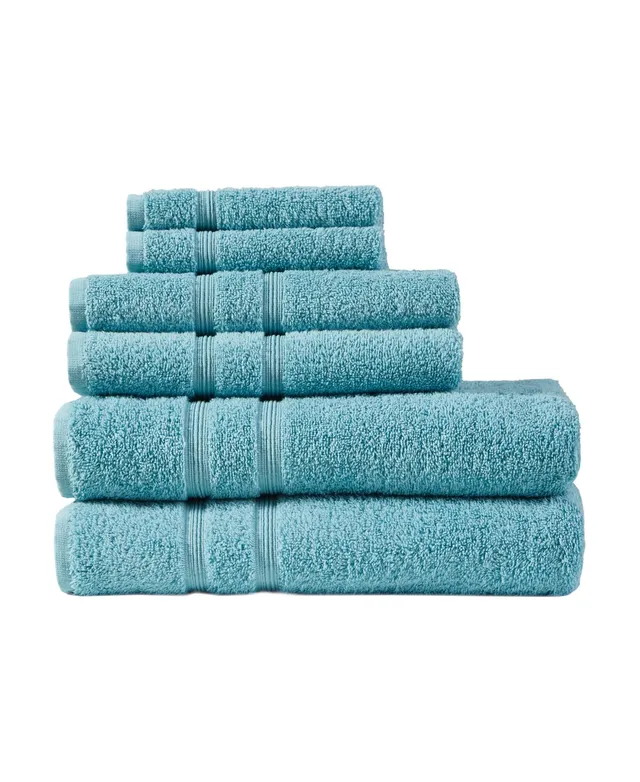 Nautica Oceane Towel Set 6 Piece - Turquoise