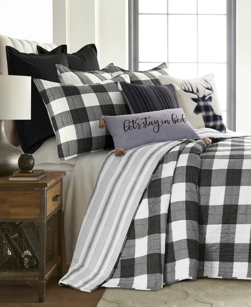 Levtex Camden Buffalo Check -Pc. Bedspread Set