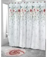 Avanti Spring Garden Peony Printed Shower Curtain, 72" x 72"