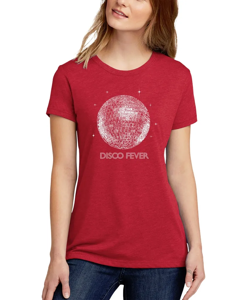 Women's Word Art Disco Ball T-Shirt