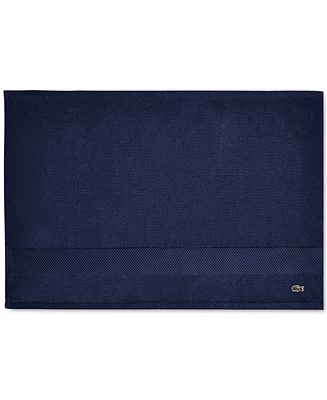 Lacoste Home Heritage Anti-Microbial Supima Cotton Tub Mat, 21" x 31"
