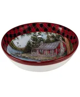 Lake Retreat Serving Bowl