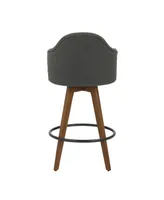 Ahoy Upholstered Counter Stool