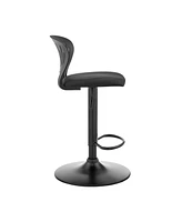 Padua Adjustable Upholstery Swivel Stool