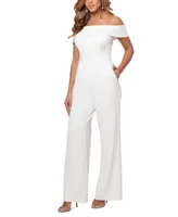 Xscape Off-the-Shoulder Jumpsuit