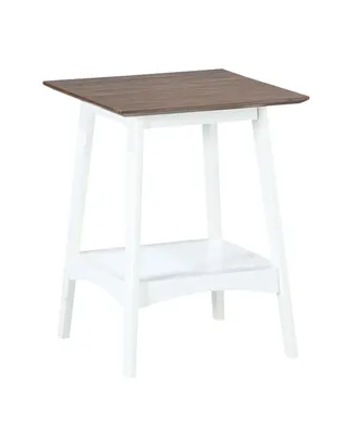 Alpine End Table with Shelf
