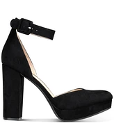 Sun + Stone Women's Estrella Block Heel Platform Pumps, Created for Macy's