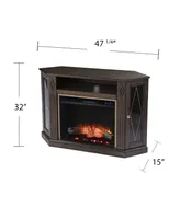 Ahle Electric Fireplace with Media Storage