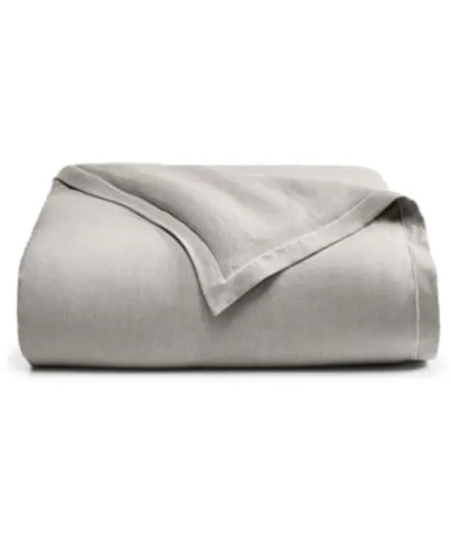 Hotel Collection Linen/Modal Blend 3-Pc. Duvet Cover Set, Full/Queen, Created for Macy's - Natural