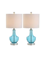 Colette Mini Glass Table Lamp, Set of 2