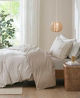Madison Park Dover Oversized 3-Pc. Duvet Cover Set, King/California King