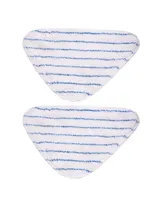 True & Tidy 2-piece Mop Pad Replacement for Stm-300 Steam Mop