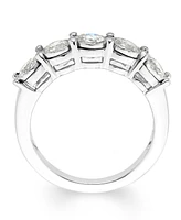 Diamond 5-Stone Band (1 ct. t.w.) in 14k White Gold